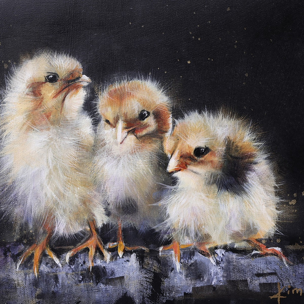 Three Chicks